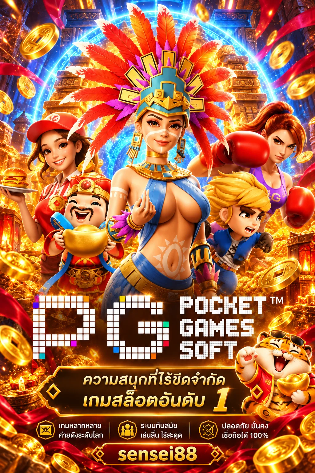 เกมทดลอง PG Soft บน sensei88